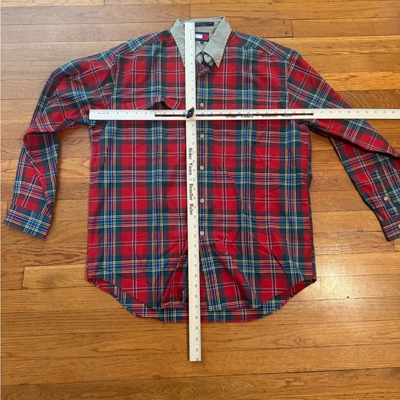 Tommy Hilfiger Other - RARE Tommy Hilfiger Men's Red Plaid Shirt